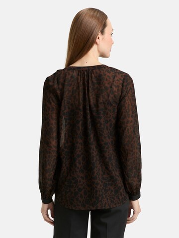TOM TAILOR Blouse in Brown