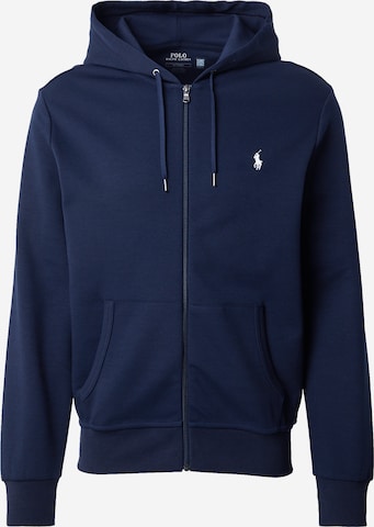 Giacca di felpa di Polo Ralph Lauren in blu: frontale