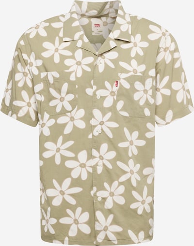 LEVI'S ® Рубашка 'S/S Classic Camper' в Желтовато-коричневый / Хаки / Белый, Обзор товара