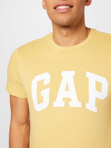 GAP Regular fit Shirt in Geel