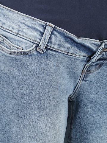 MAMALICIOUS Slimfit Jeans 'Malaga' in Blau