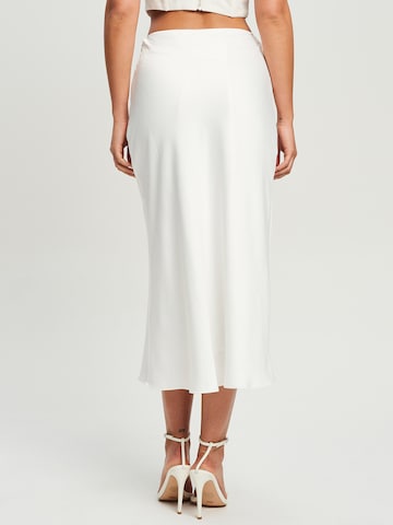 Chancery Skirt 'Merrie' in White: back