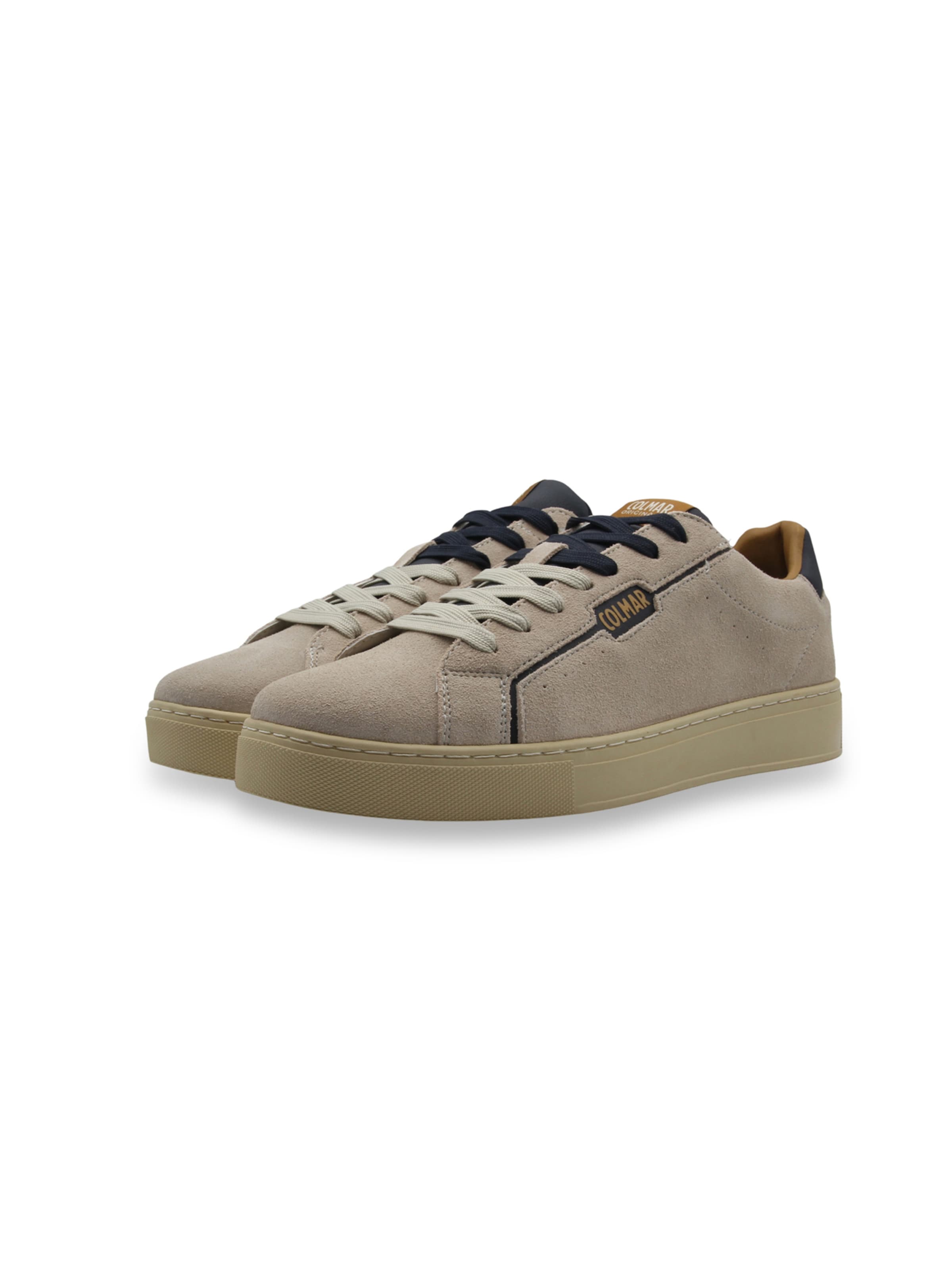 Baskets basses 'Bates' Colmar en beige : devant