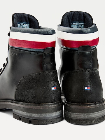 TOMMY HILFIGER Veterboots in Zwart