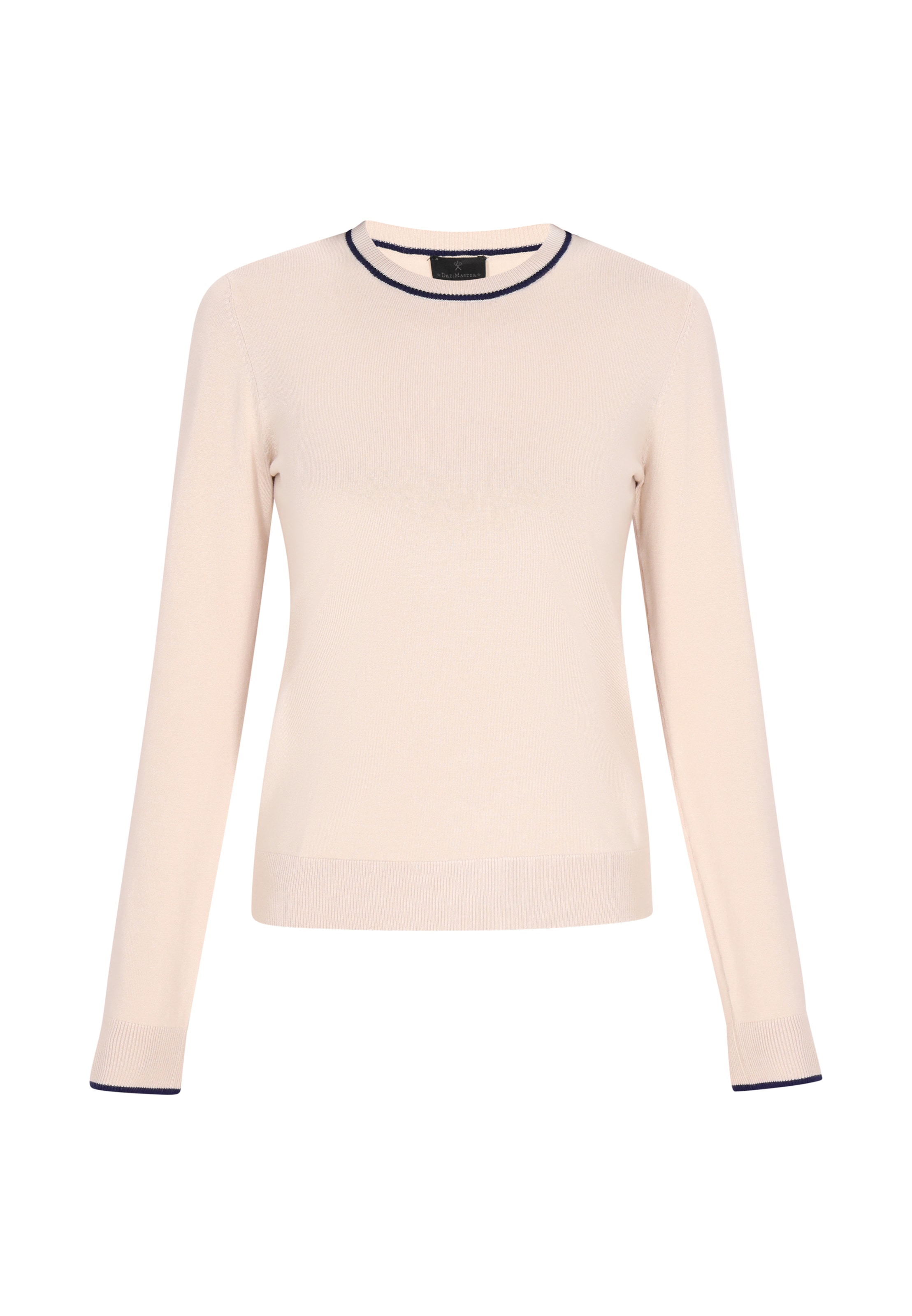 DreiMaster Klassik Свитер 'Classic Look' в Бежевый: спереди