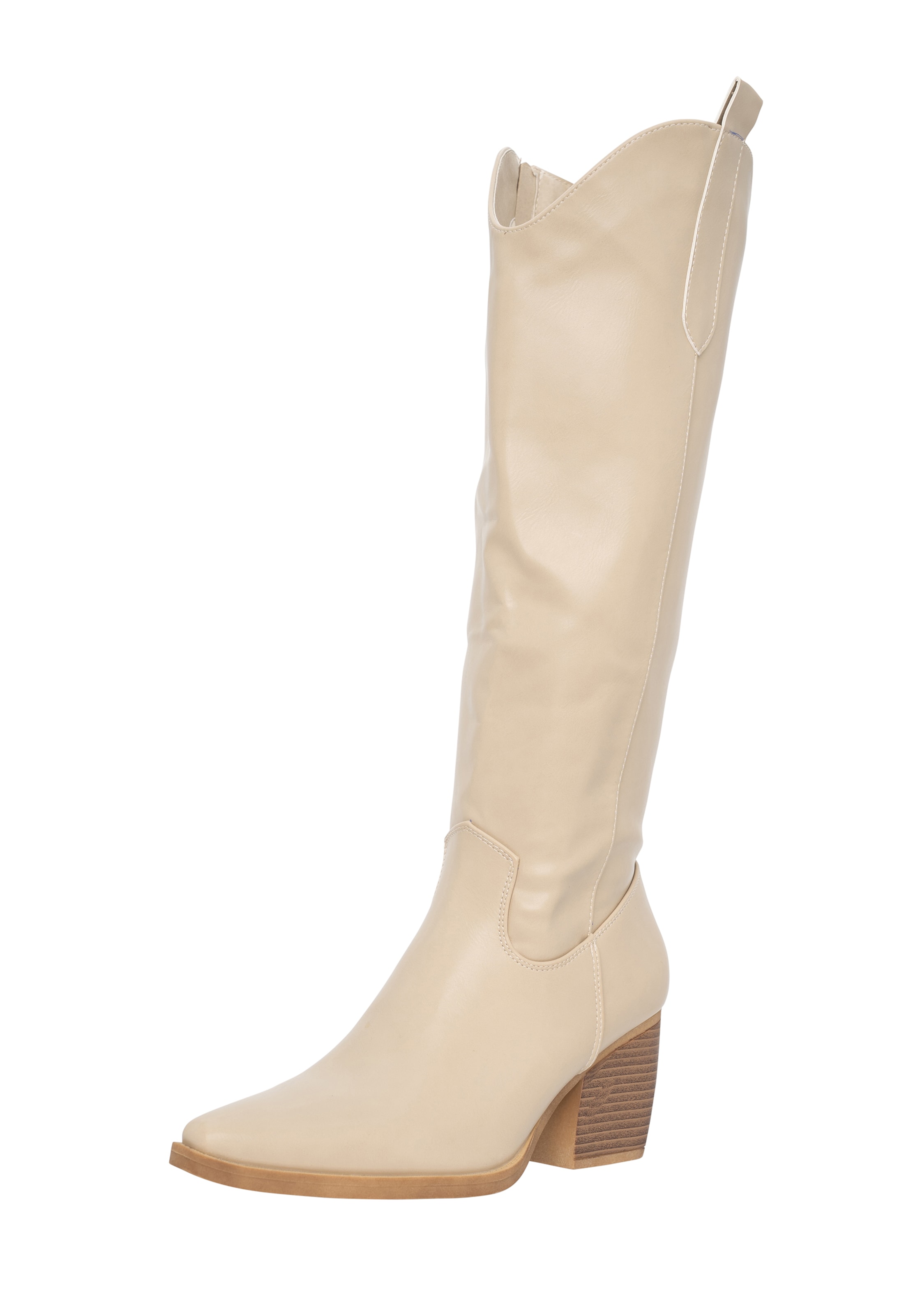 Salinyang Støvler i beige: forside