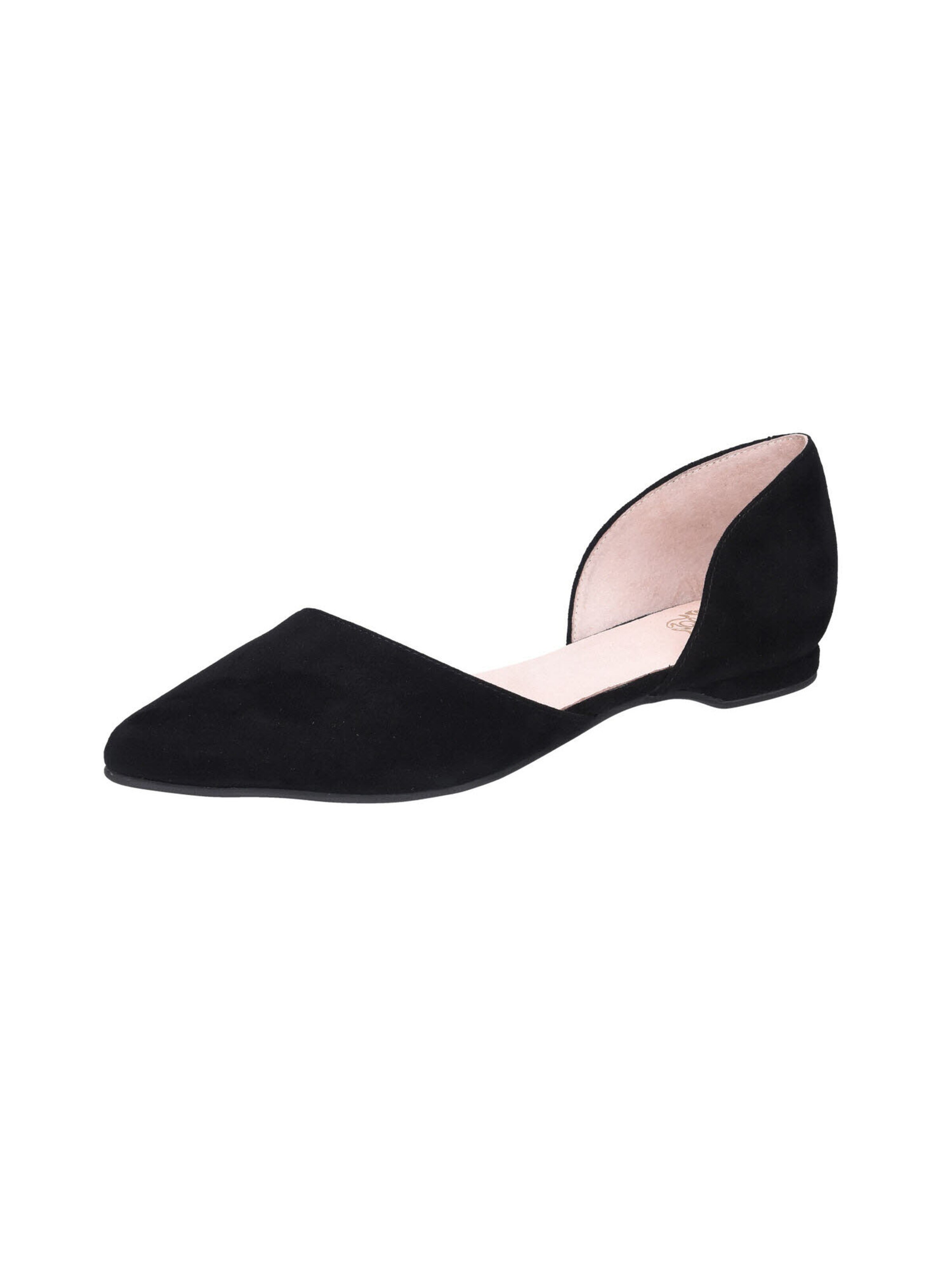 Apple of Eden Ballet Flats 'BLONDIE' in Black: front