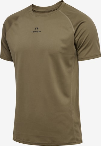 Newline Functioneel shirt in Bruin