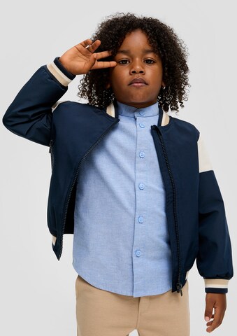 s.Oliver Jacke in Blau: Vorderseite