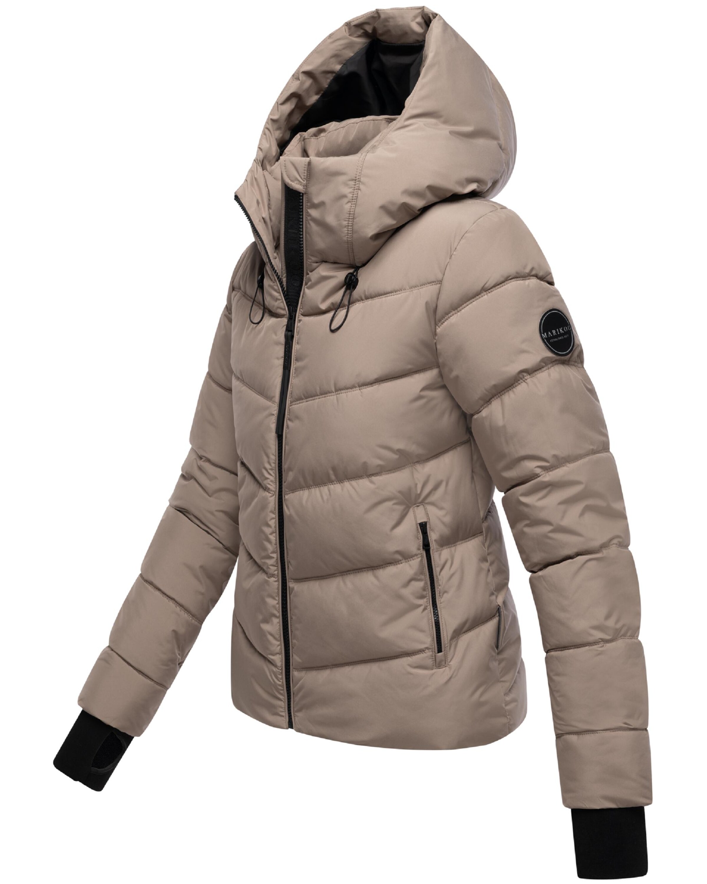 MARIKOO Winterjas in Bruin