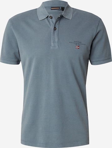 NAPAPIJRI Тениска 'ELBAS' в синьо: отпред