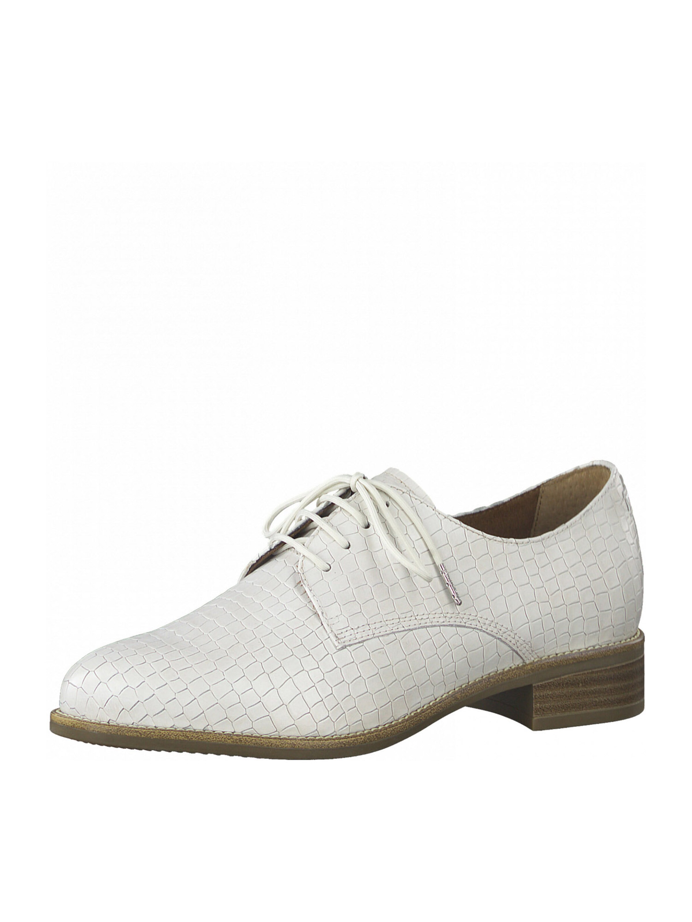 TAMARIS Veterschoen in Wit | ABOUT YOU