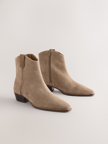 Bottines Next en gris