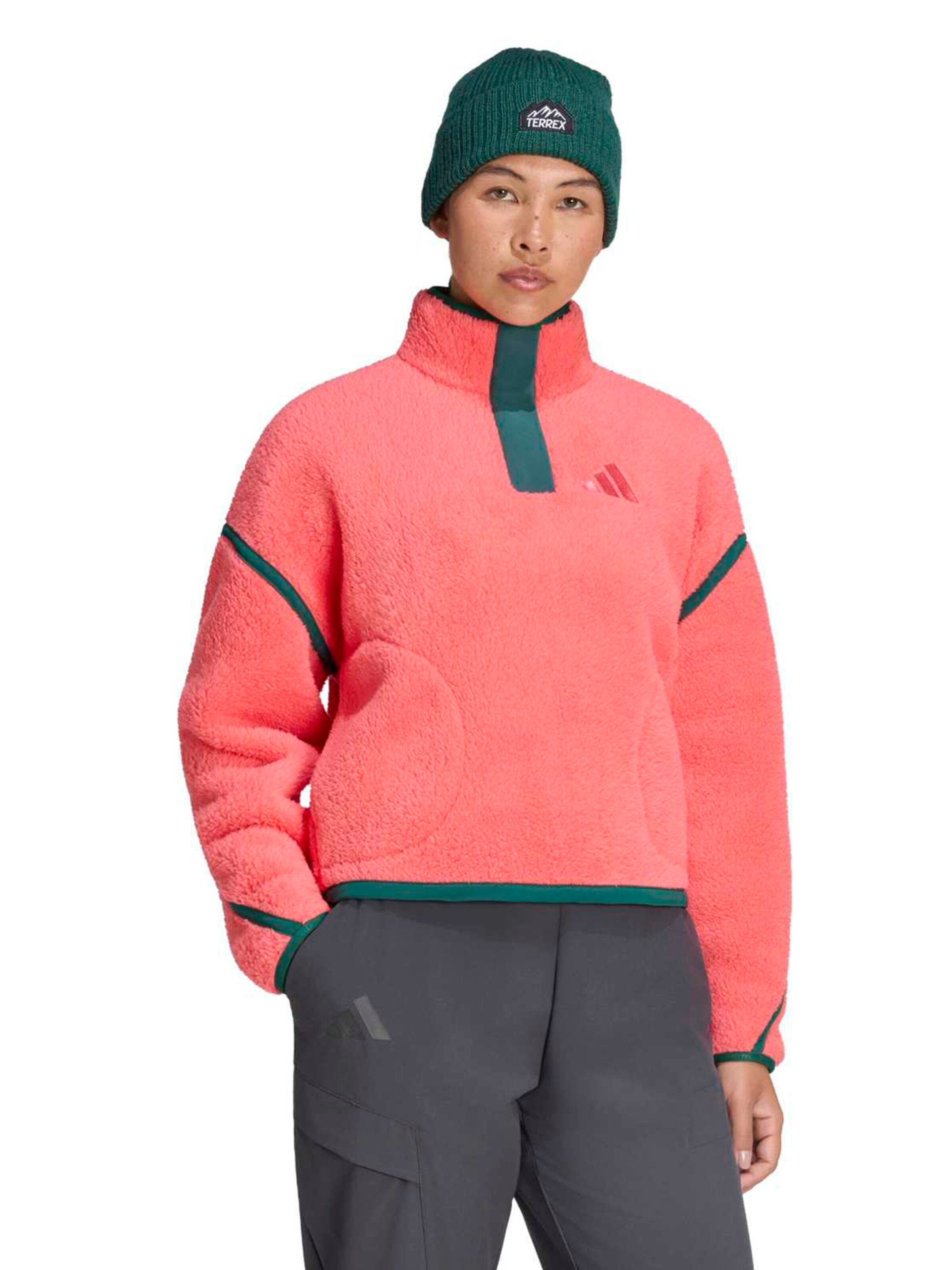 Pull-over de sport 'ESS' ADIDAS TERREX en rose : devant