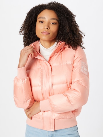 ARMANI EXCHANGE Between-Season Jacket 'Giacca Piumino' in Pink: front