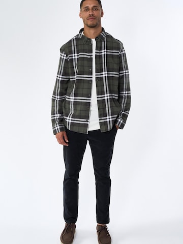 Legends Regular Fit Hemd 'Humphrey Flannel check shirt - Duffel Bag'‌‌‌‌‌‌‌ in Rot: Vorderseite