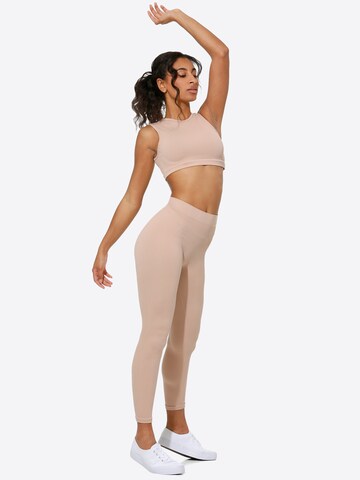 Skinny Pantalon de sport Yenita en beige