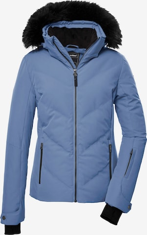 KILLTEC Athletic Jacket in Blue: front