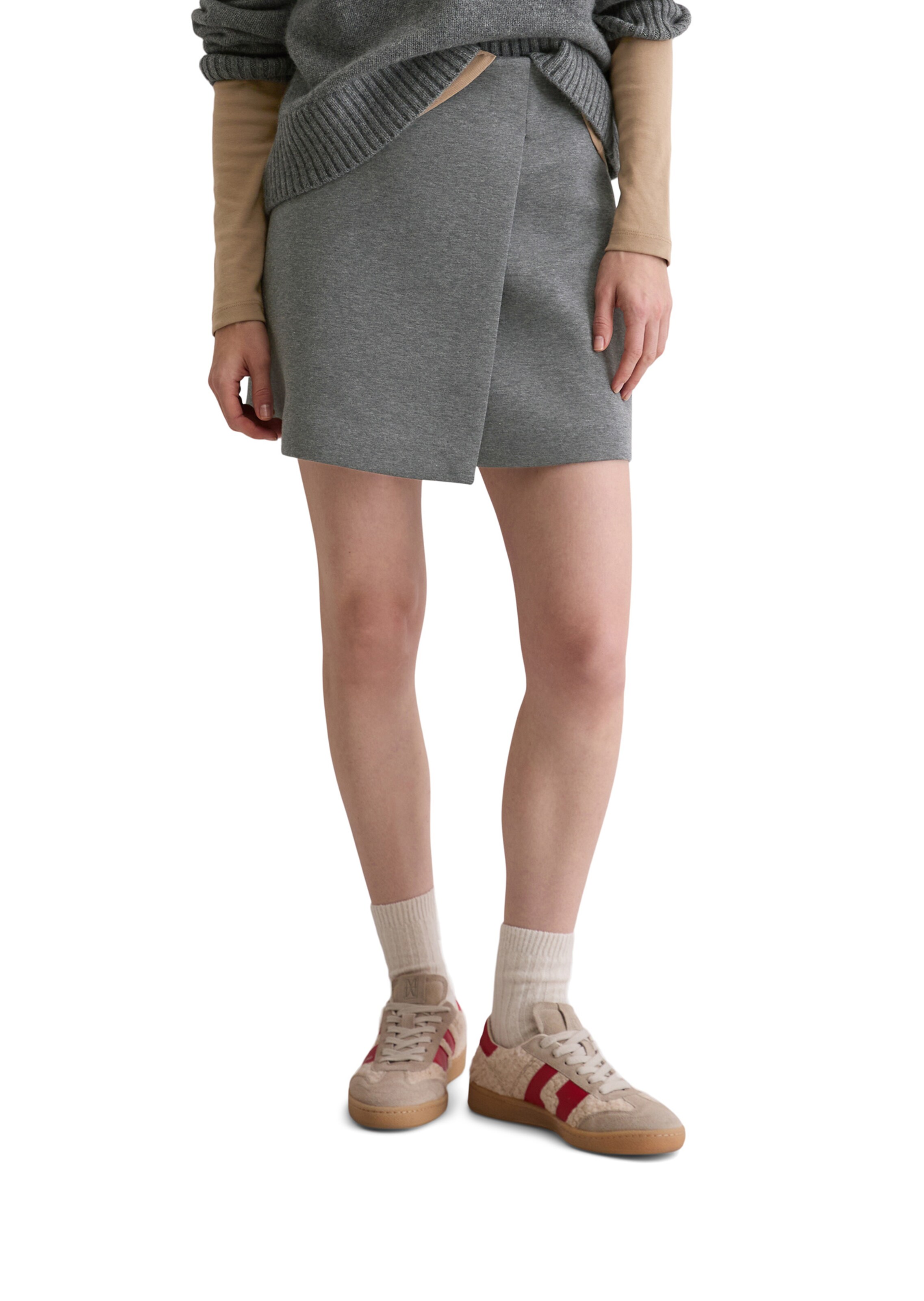 Marc O'Polo Skirt in Grey: front