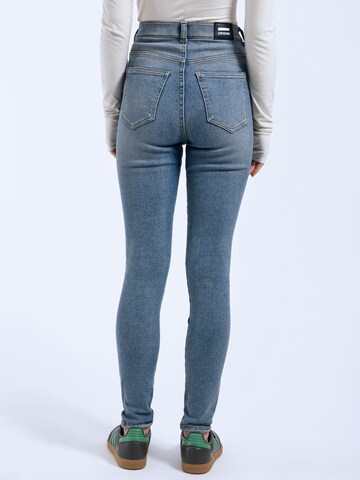 Dr. Denim Skinny Jeans 'Moxy High Skinny'‌‌‌‌ in Blau