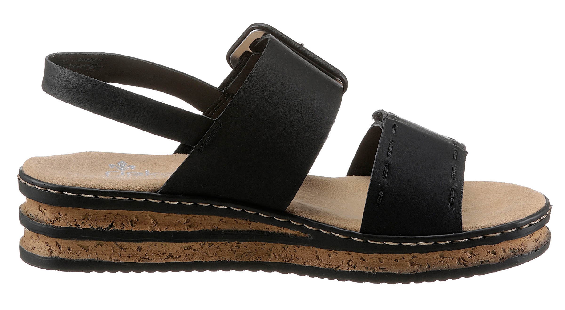 Rieker Sandaler '62950' i sort