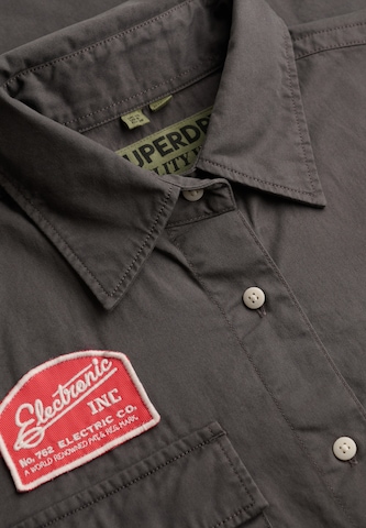 Chemisier Superdry & Co en gris