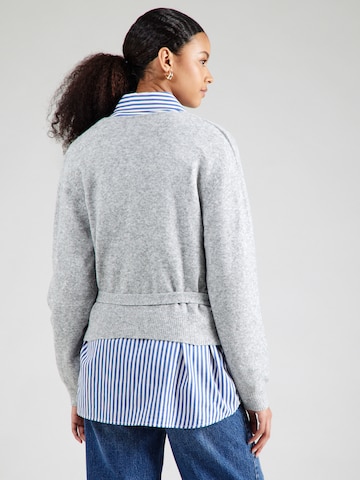 ABOUT YOU Knit Cardigan in Grey