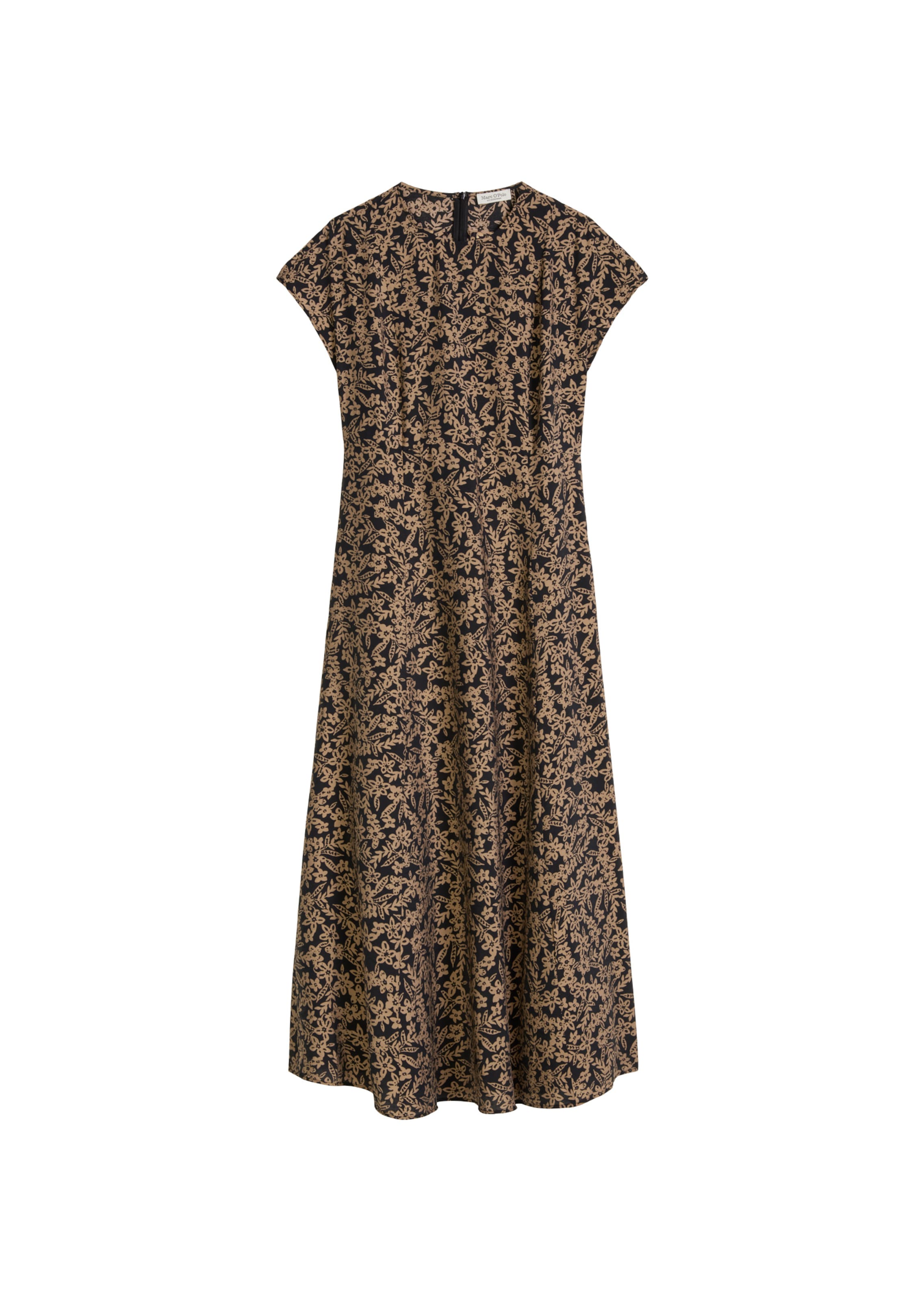 Marc O'Polo Robe en bleu foncé / brocart, Vue avec produit