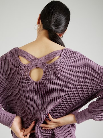 ABOUT YOU - Pullover 'Sharon' em roxo