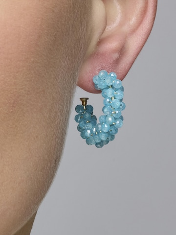 Luxenter - Pendientes 'Silka' en azul