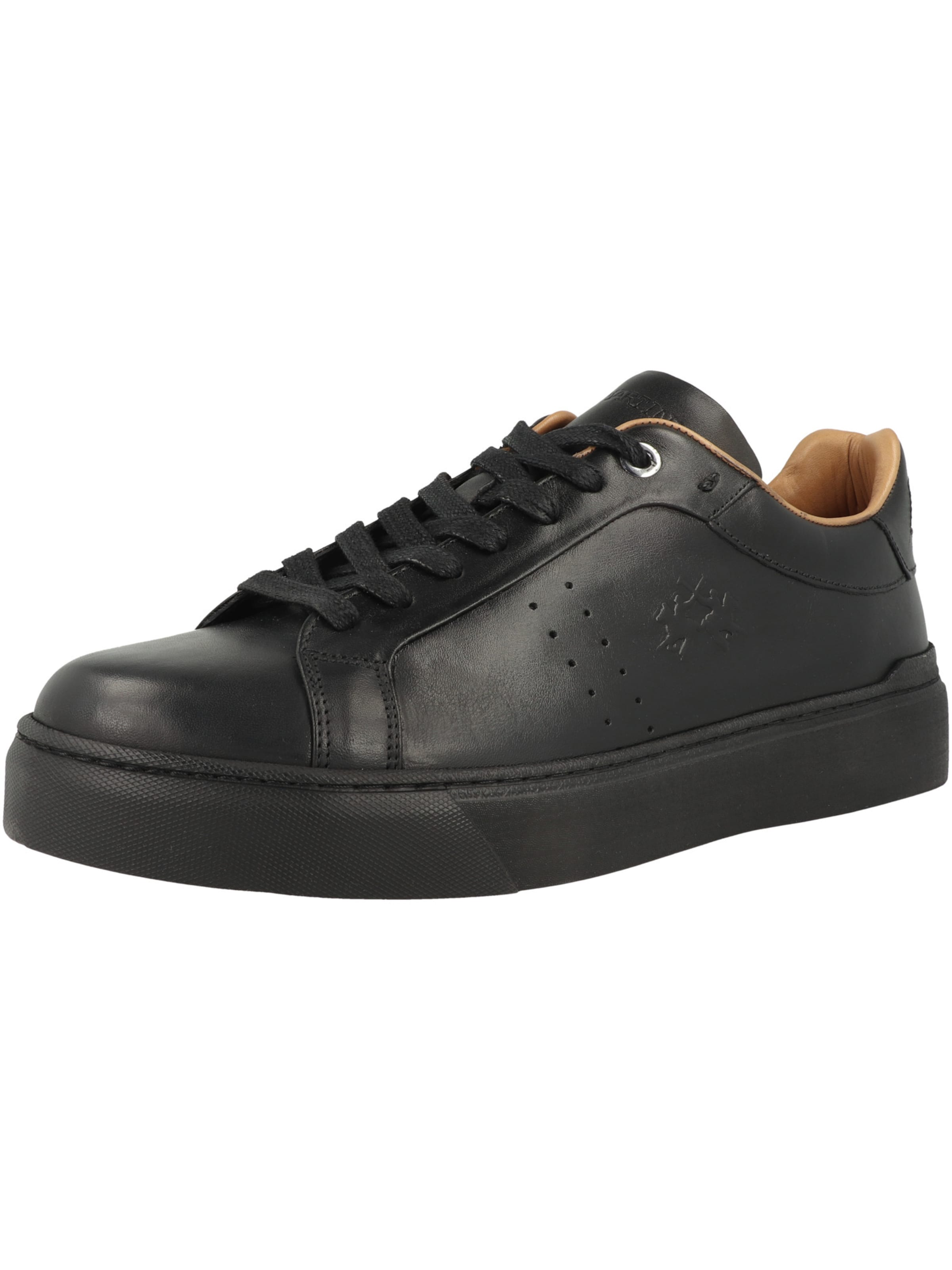 La Martina Sneakers 'LFM262' in Black: front