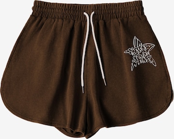 GORHEY Trousers in Brown: front