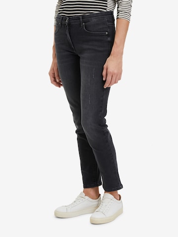 Betty Barclay Slimfit Jeans in Schwarz: predná strana
