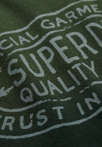 Sweat-shirt Superdry en vert