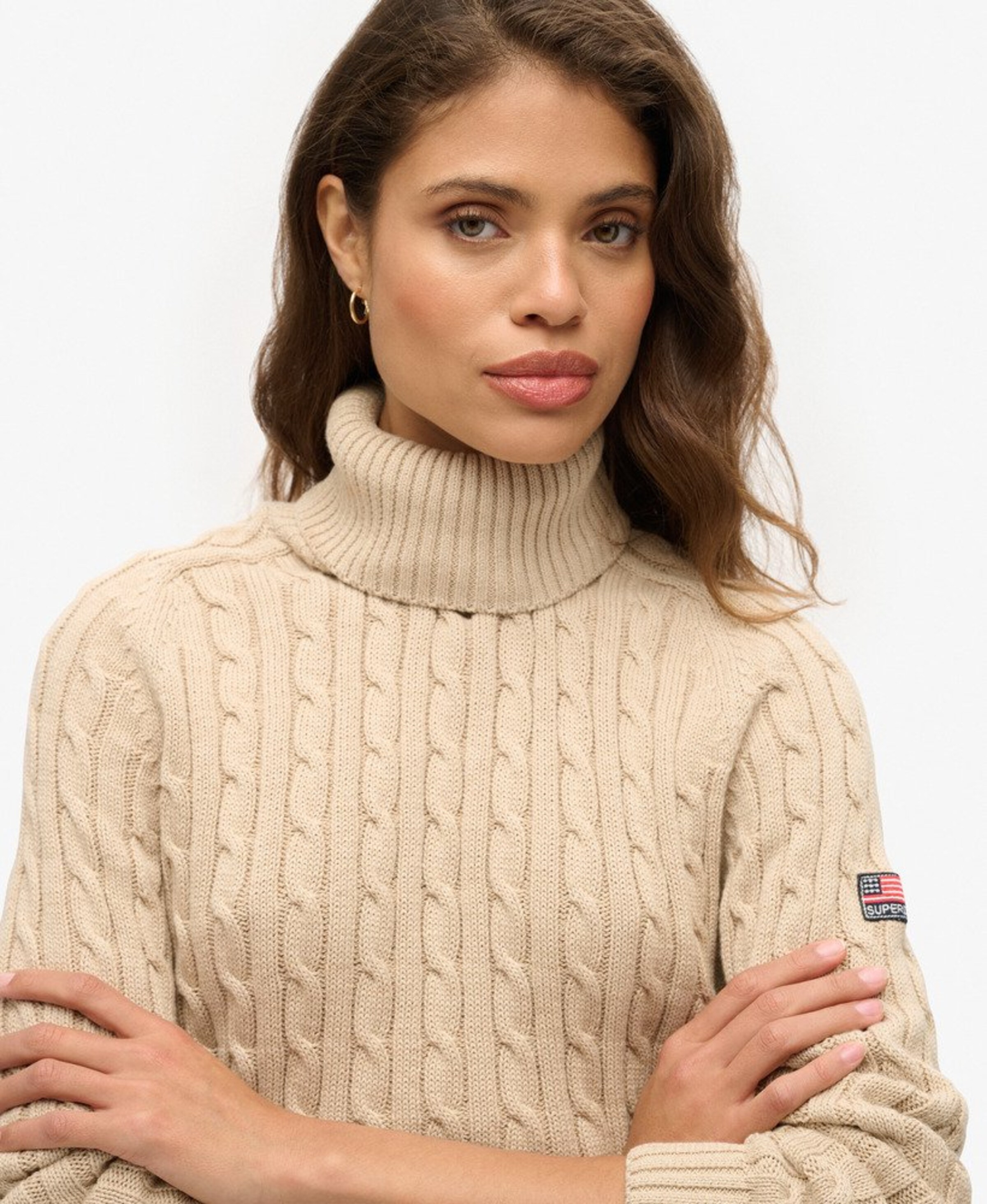 Superdry Trui in Beige