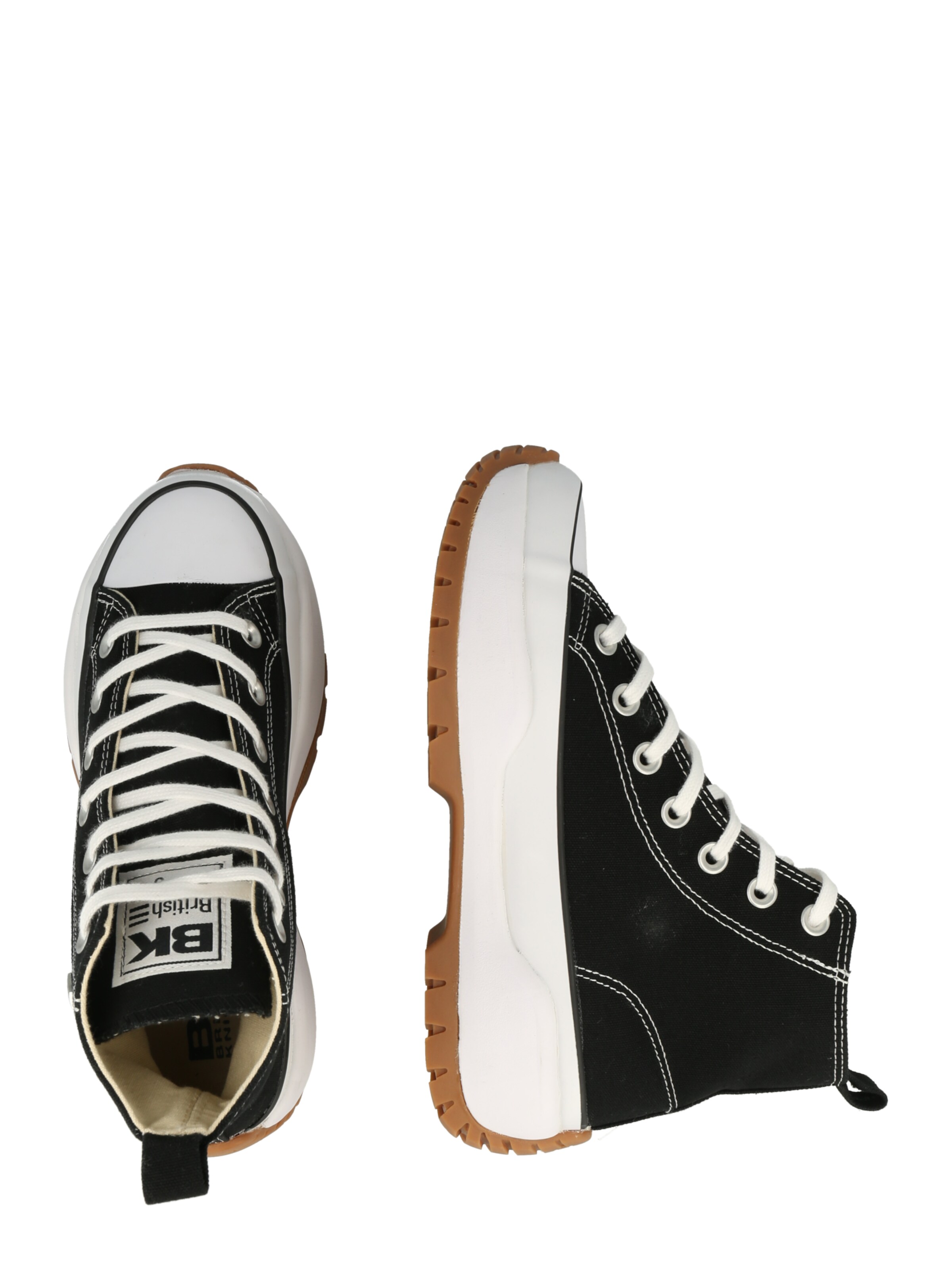 BRITISH KNIGHTS - Sapatilhas altas 'Kaya Fly' em preto