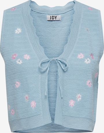 JDY - Chaleco 'FLORA' en azul: frente