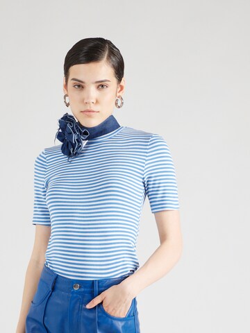 T-shirt 'Fenja' Soft Rebels en bleu : devant