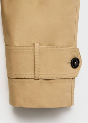 MANGO Between-Season Jacket in Brown
