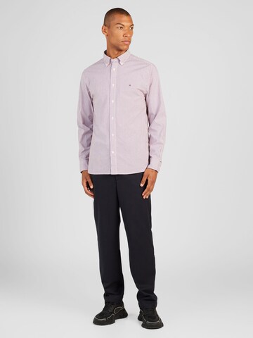 Coupe regular Chemise 'FLEX' TOMMY HILFIGER en mélange de couleurs