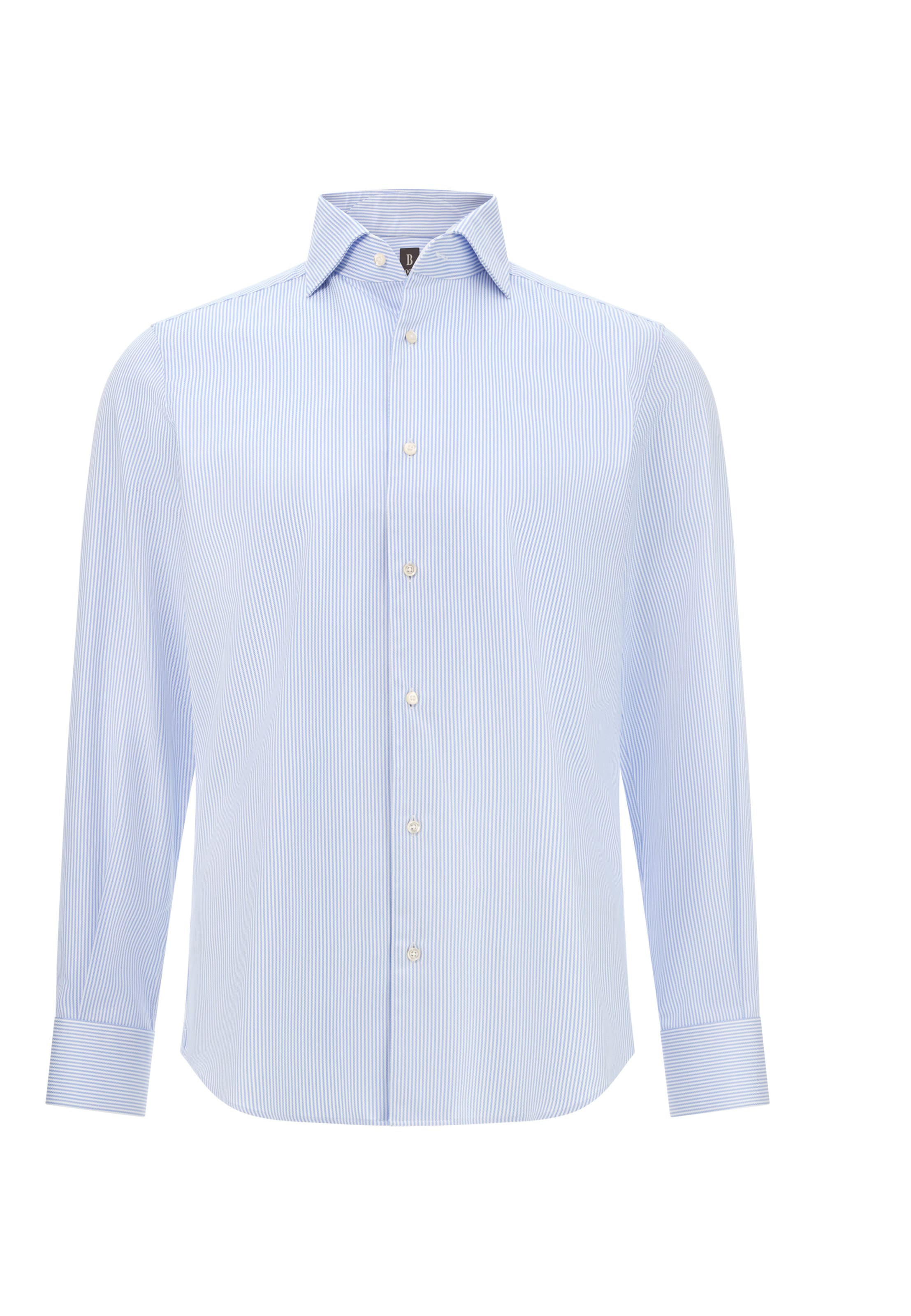 Regular fit Camicia di Boggi Milano in blu: frontale