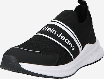 Calvin Klein Jeans Sneakers in Black: front