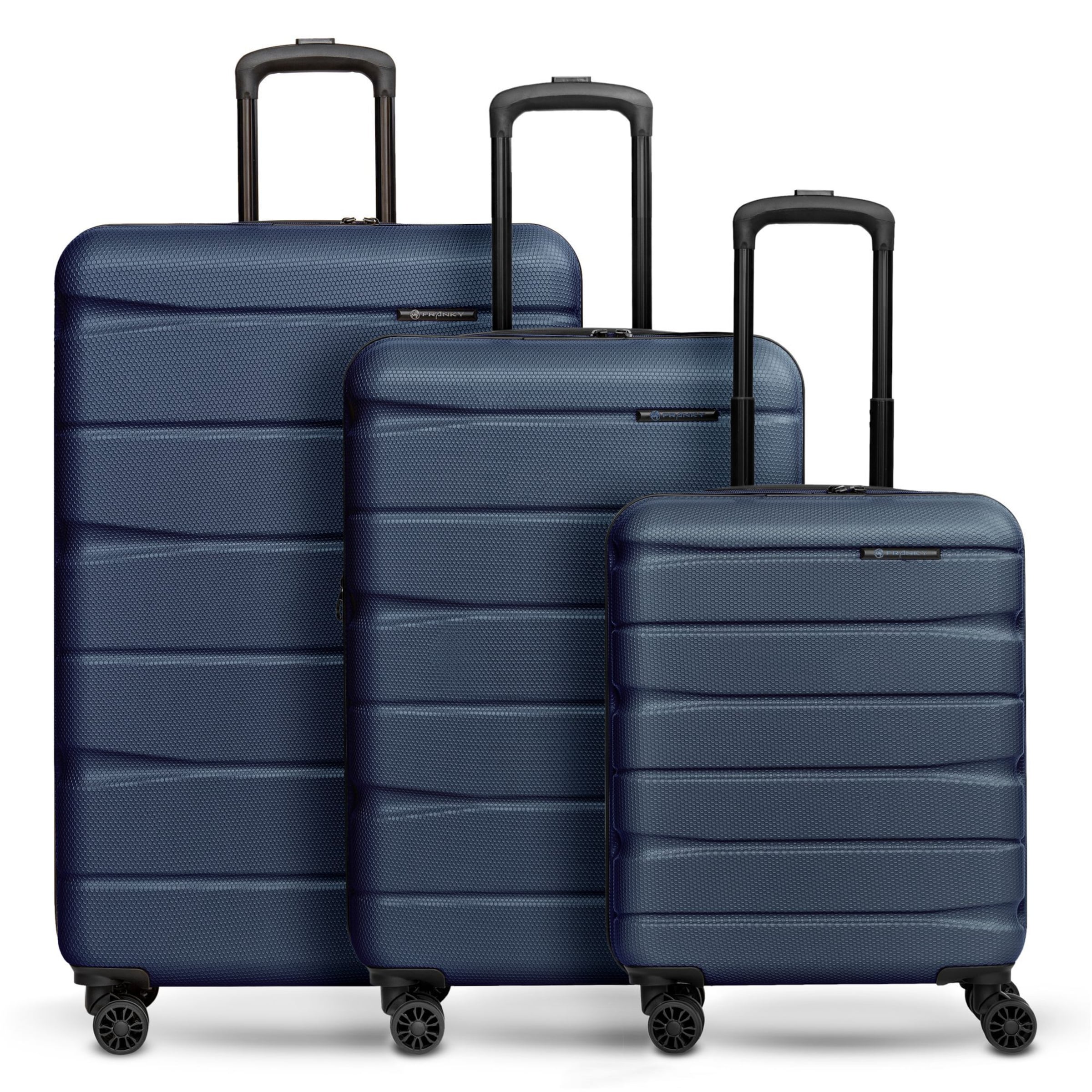Franky Suitcase set 'Munich 4.0' in Blue: front