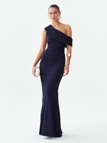 Robe de soirée 'Croix' St MRLO en bleu