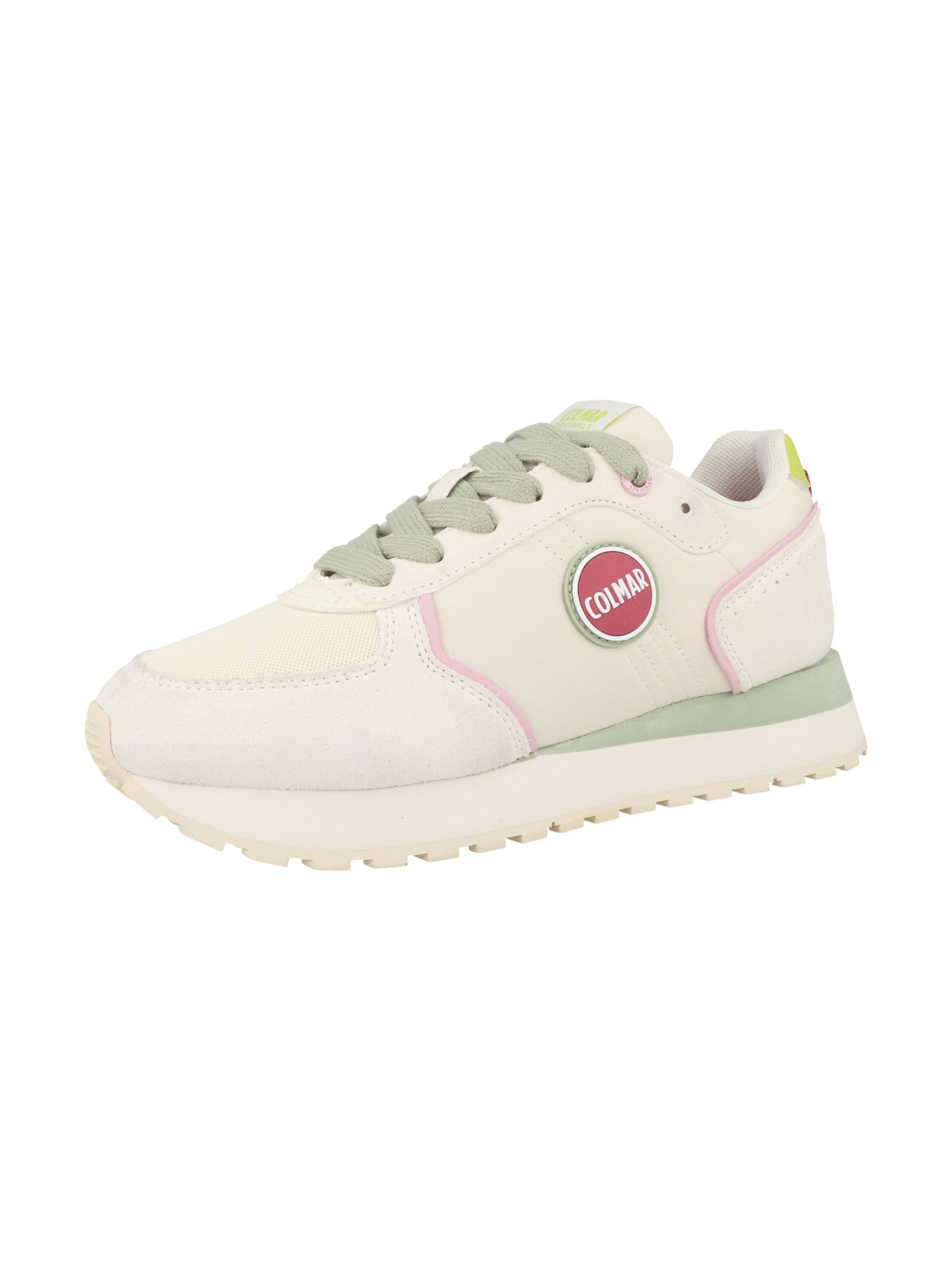 Colmar Platform trainers ' Travis Soft ' in White: front