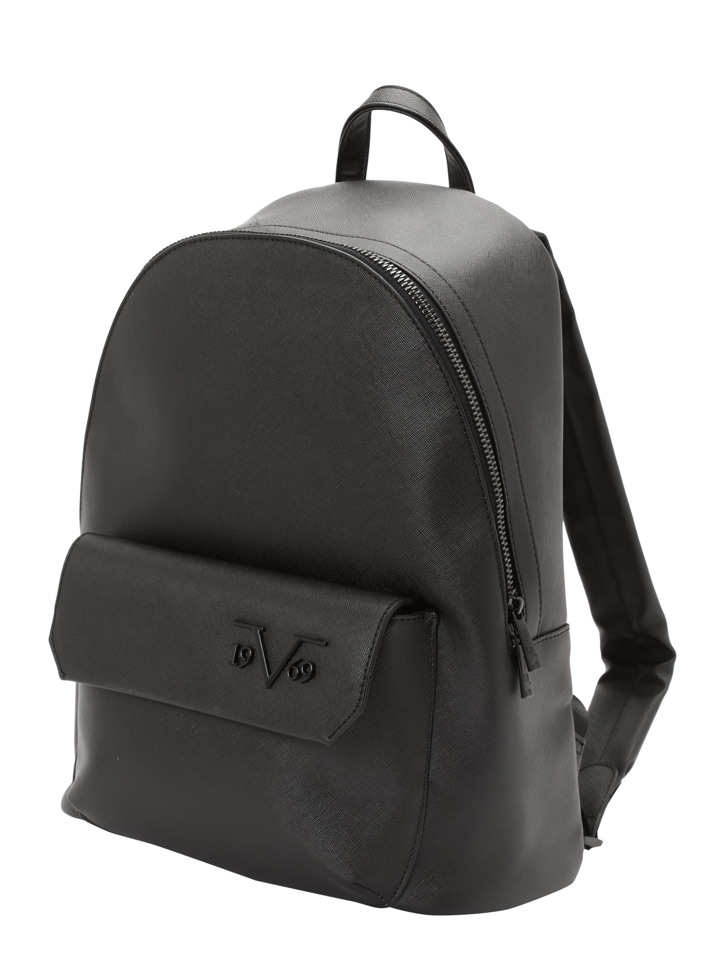 19V69 ITALIA Rugzak 'Babilo' in Zwart