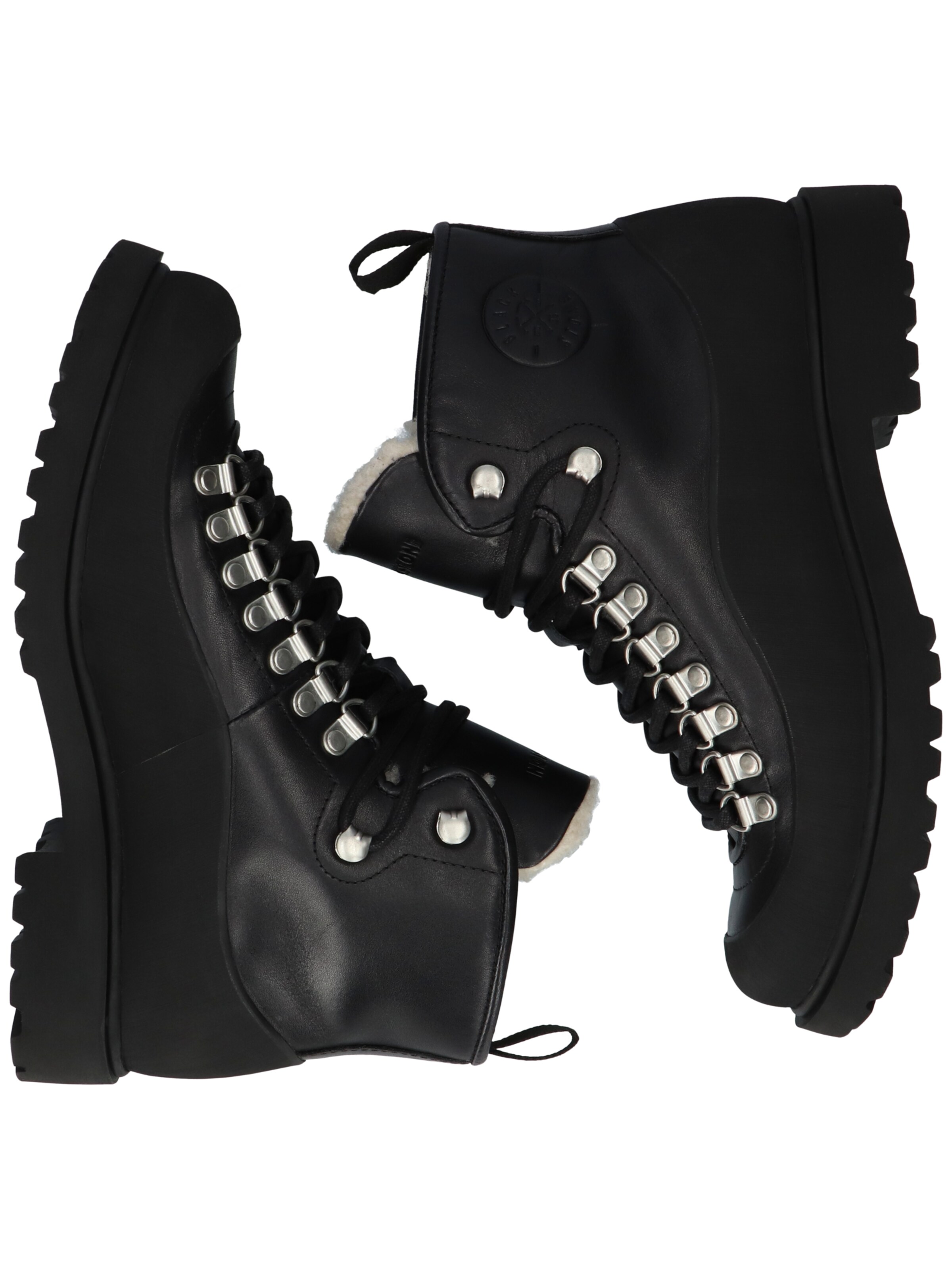 BLACKSTONE Stövlett med snörning 'Rock Dree CL248' i svart