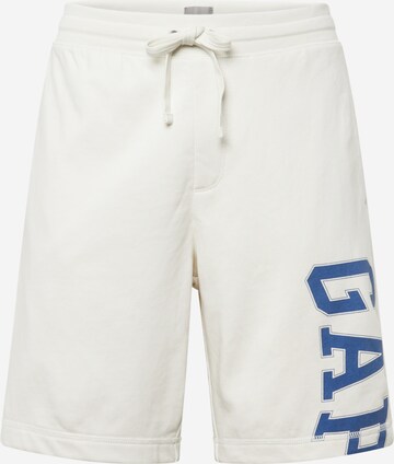 GAP Trousers in White: front