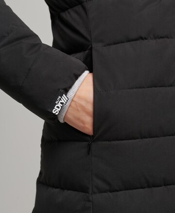 Superdry Winter Coat 'Artic' in Black
