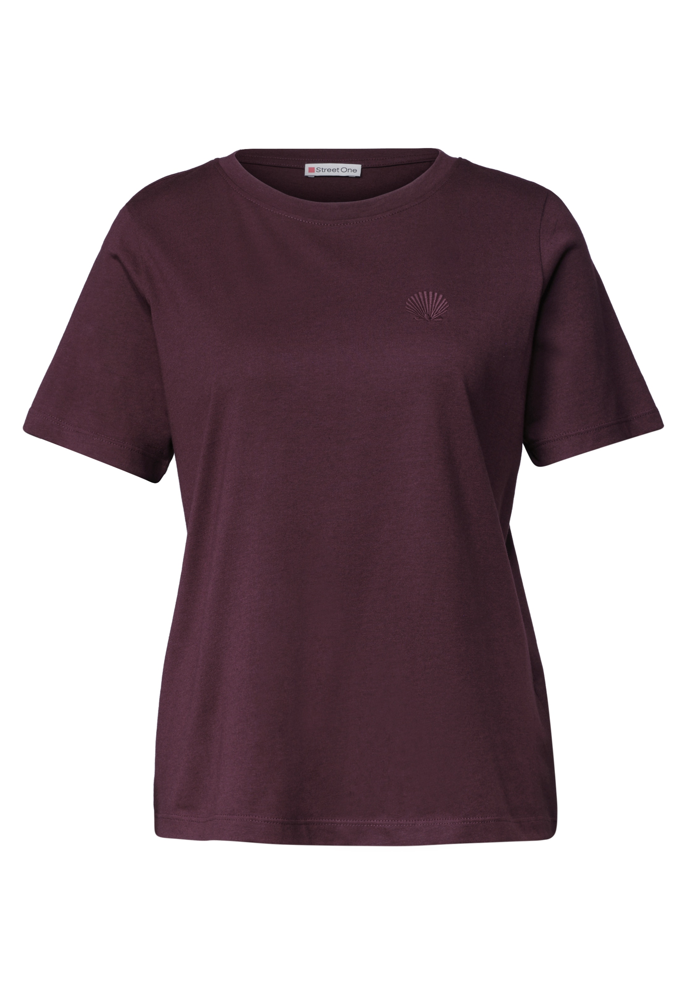STREET ONE Shirt in Pink: front